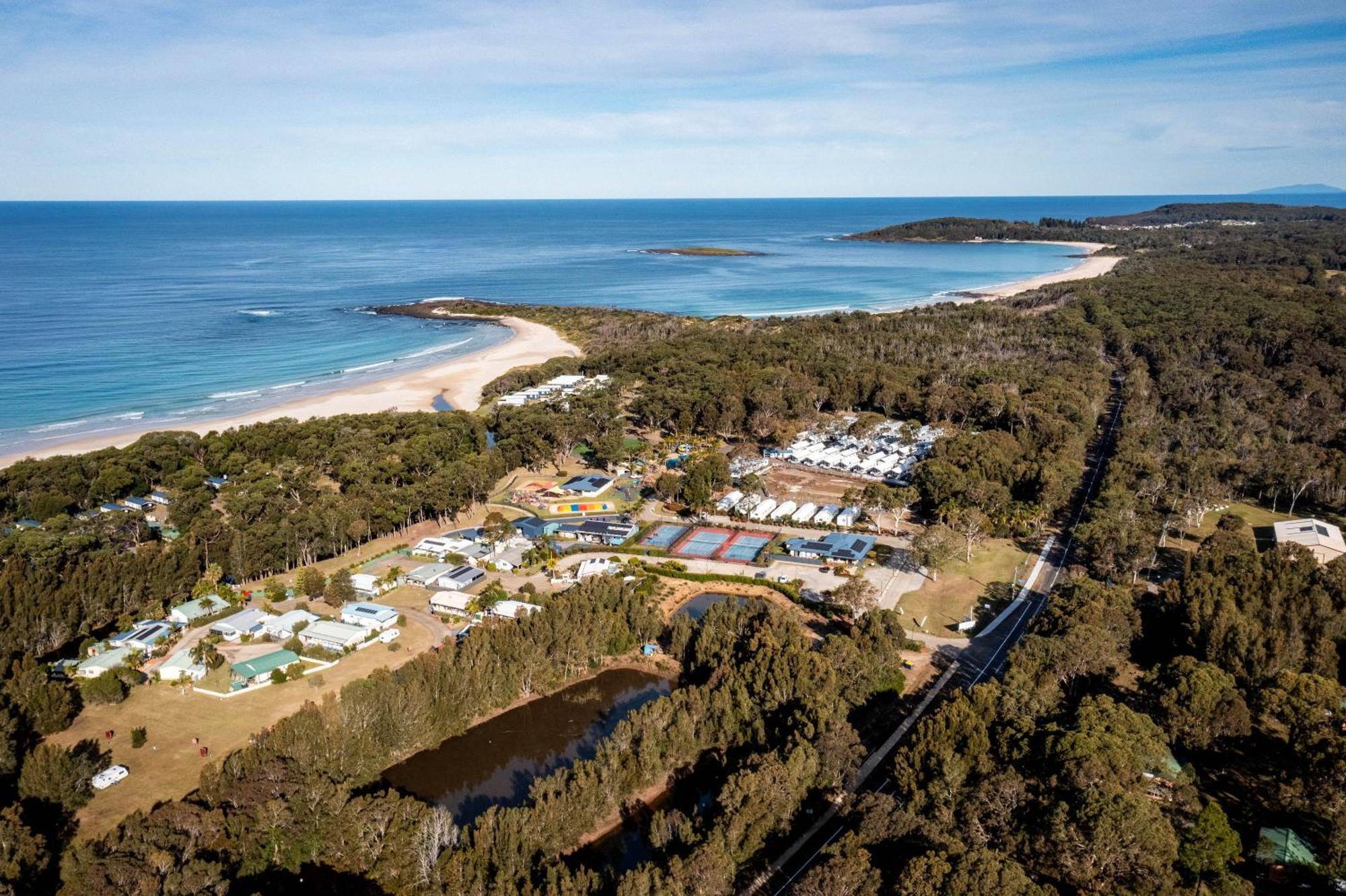 Big4 Tasman Holiday Parks - Racecourse Beach Bawley Point 外观 照片